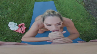Picture of Briana Moon is Limber for Huge Cock