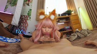 Picture of Cos Paco Without Rubber During Cos Shoot With Icup Huge Breasts! I Forgot To Cut The Deadline With A Messy Smile And A Big Body And I'm Crazy And Cum Inside! Miu Arioka - 2